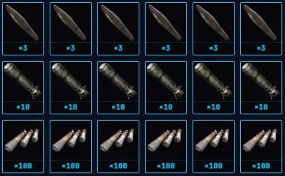 Air Strike Kit contents