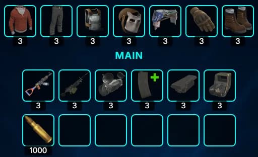 LIFETIME Heli Taker contents