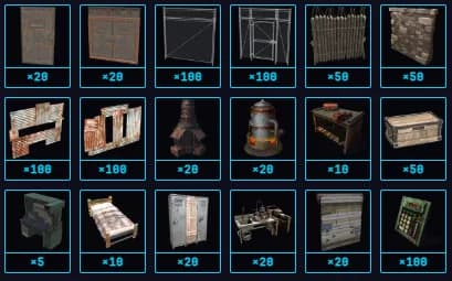 Mega Deployable Bundle contents