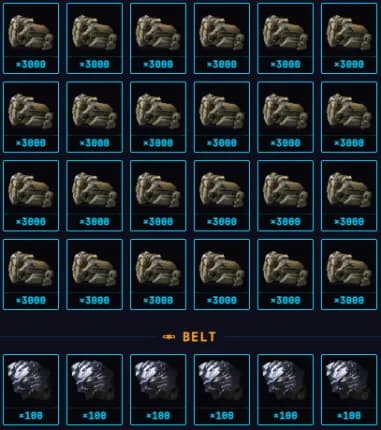 Metal Package contents