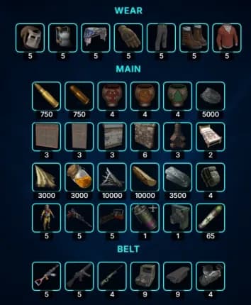 Wipe Starter Kit contents