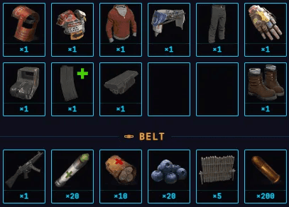 MP5 Kit contents