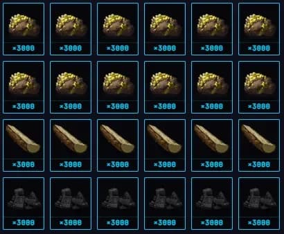 Sulfur Pack contents